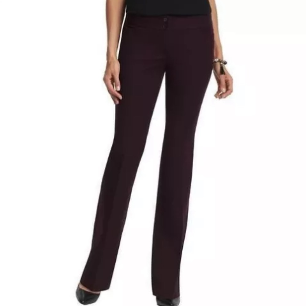 LOFT Marisa Trouser Pant in Black / Size 8